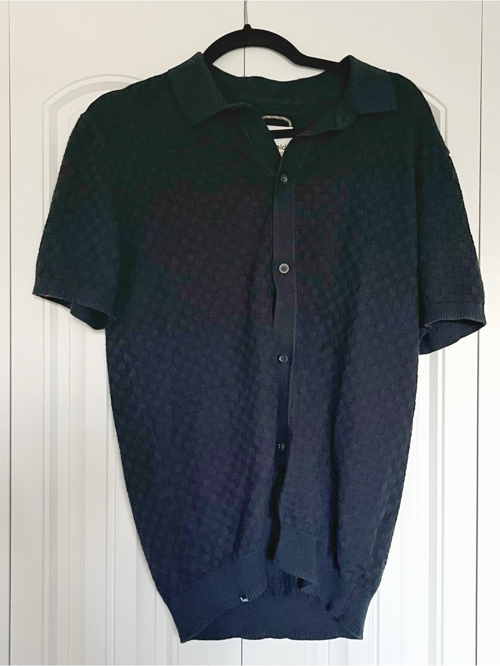 Penfield Men's Navy Short-Sleeve Knit Shirt